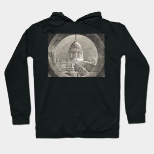 Unusual View of St Paul's Cathedral Hoodie